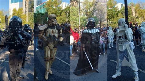 Que la fuerza te acompañe así se vivió el desfile de Star Wars en