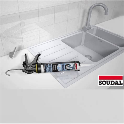 Soudal Fix ALL CRYSTAL SUPER CLEAR Sealant Adhesive Box of 12 ...