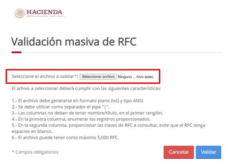 Verificación De Rfc Sat Validador Para Factura 4 0