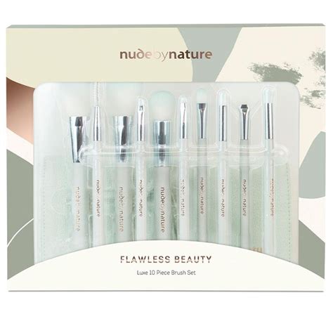 Buy Nude By Nature Flawless Beauty Piece Brush Gift Set X Online At EPharmacy