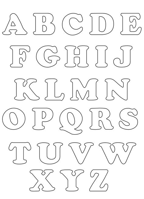 Letras Do Alfabeto Para Colorir Desenhos Para Colorir Imagens Para