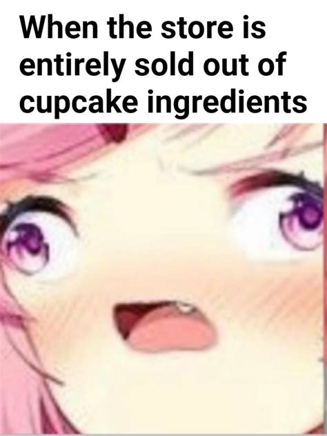 Shocked Natsuki face : r/DDLC