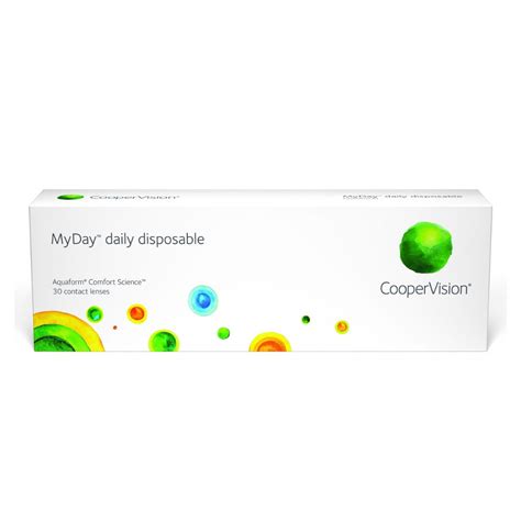 Myday® Daily Disposable Contact Lenses 30 Or 90 Pack Coopervision