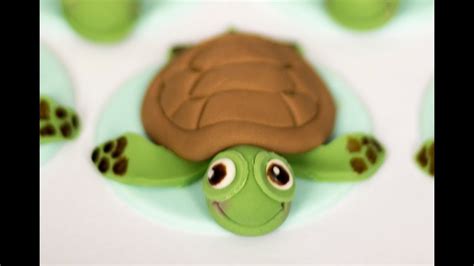 Fondant Sea Turtle Cake Topper St Birthday Baby Shower