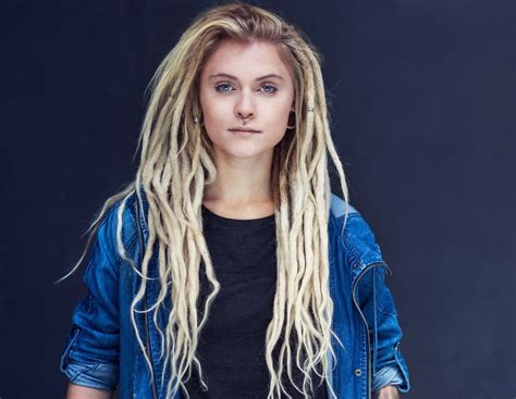 Stylish Blonde Dreadlock Hairstyles For Women Hairdo Hairstyle