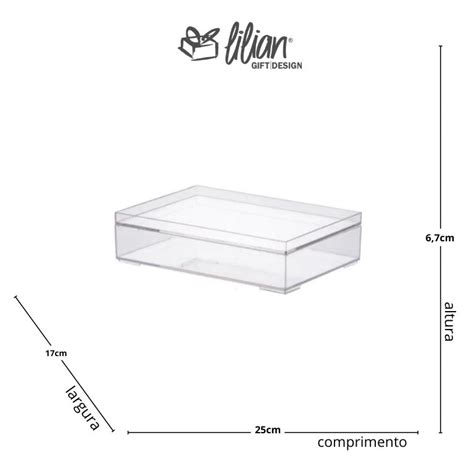 LILIAN GIFT DESIGN ORGANIZADOR MULTIUSO TAMPA EMPILHAVEL EM