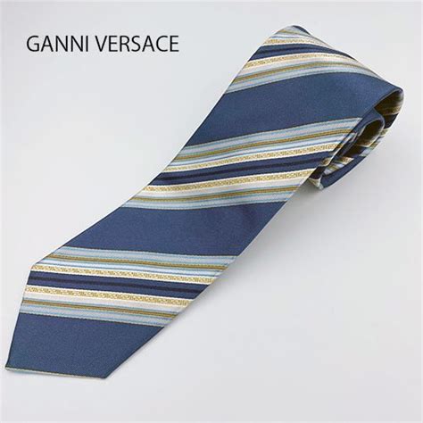 1円 Ganni Versace ジャンニ ヴェルサーチ ネクタイ ストライプ Gv014ネクタイ｜売買されたオークション情報