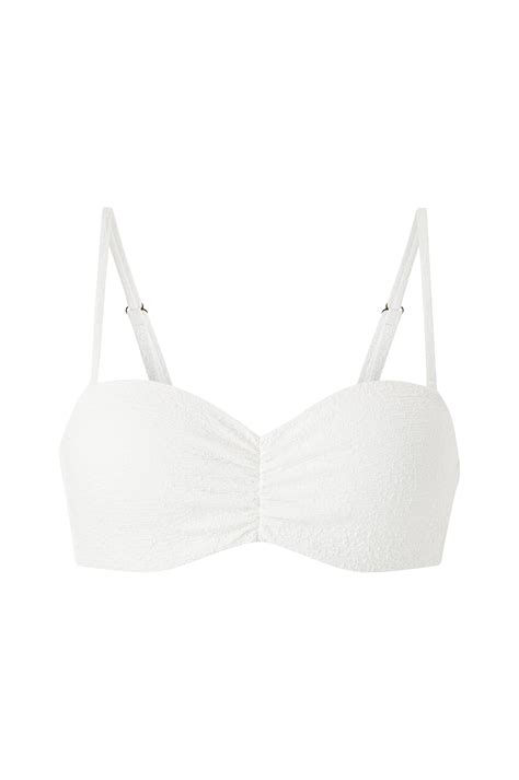 Ellos Lilja vatteret balconette bikini bh med bøjle Hvid Bikinitoppe Ellos dk