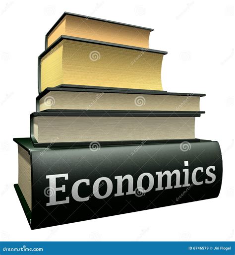Education Books - Economics Stock Illustration - Illustration of ...