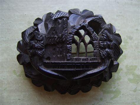 Reserved For Charlotte Antique Victorian Irish Bog Oak Etsy