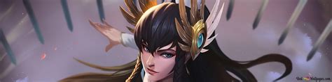 Divine Sword Irelia Anime Fa League Of Legends Lol 4k Wallpaper