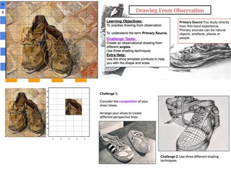 drawing techniques teaching resources