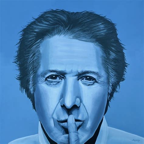 Dustin Hoffman Painting By PaulMeijering Redbubble