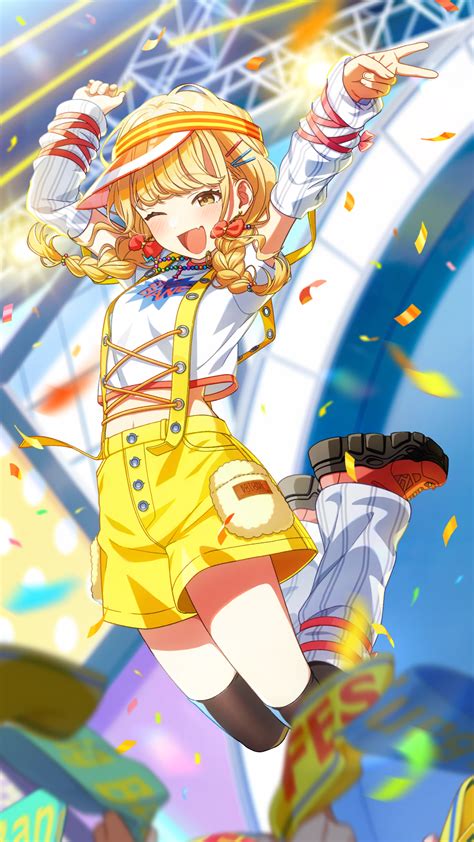 Fujita Kotone Gakuen Idolmaster Idolmaster Absurdres Game Cg Highres Official Art Blonde