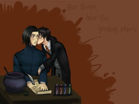 Snarry Wallpaper Harry Potter Fan Art Harry Potter Harry Potter