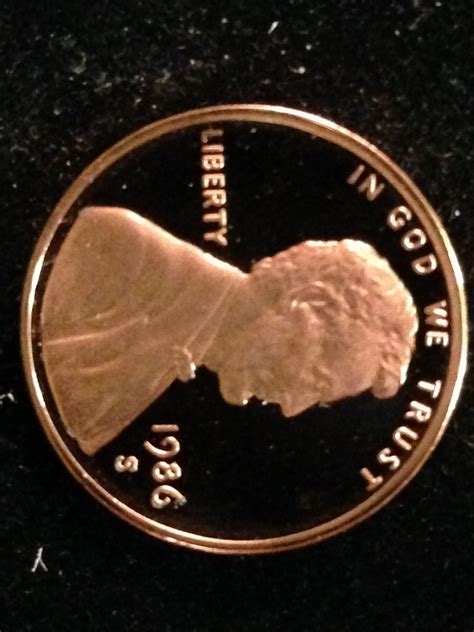 1986 S Lincoln Cent Gem Proof Nashua Coins And Collectibles