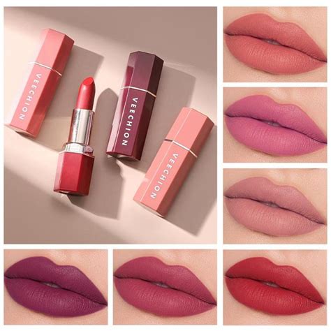 Nude Matte Lipstick Non Stick Cup Lip Stick Not Fading Velvet Lipsticks