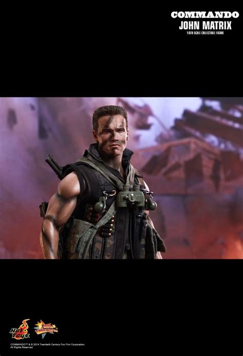John Matrix Commando Hot Toys Movie Masterpieces Mms Incredible Figures