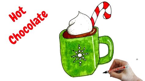 Cup Of Hot Chocolate Drawing