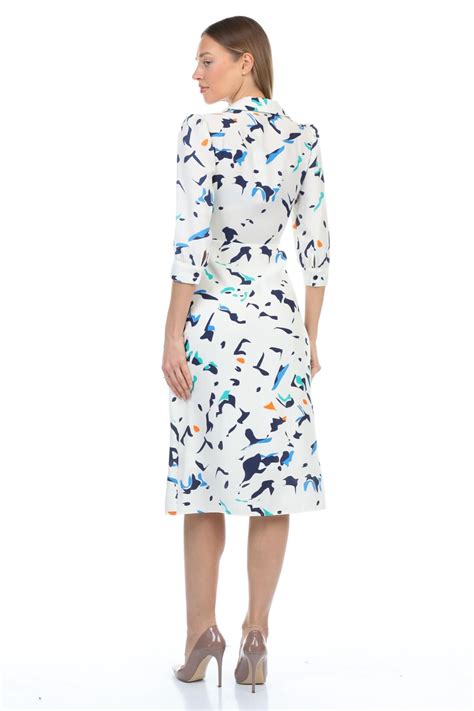 ROXELAN RD8229 NAVY BLUE Women Dress | Dosso Dossi