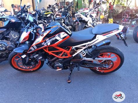 Купить б у KTM 390 Duke инжектор 6 передач в Москве чёрный naked bike 2017 года по цене 477 000