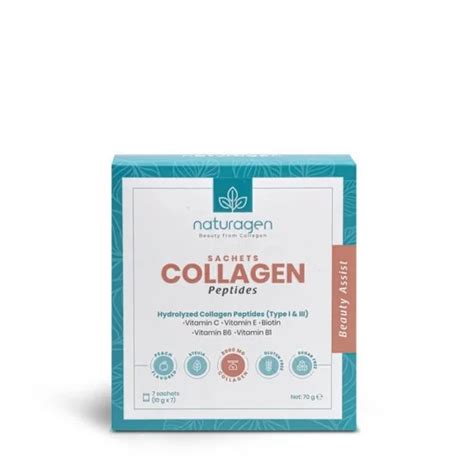 Naturagen Collagen Peptides 7 Sachets - turkorganics