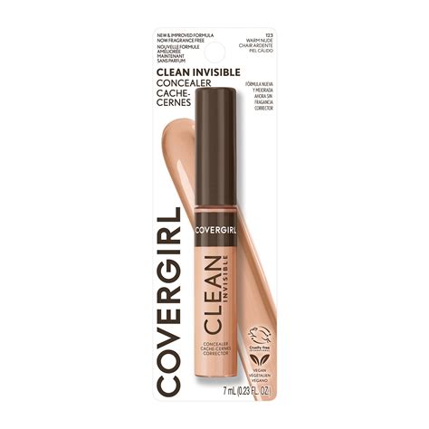 Covergirl Clean Invisible Concealer Warm Nude Shop Concealer Color Corrector At H E B