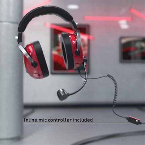 Thrustmaster T.Racing Scuderia Gaming Headset (Ferrari Edition) - JB Hi ...