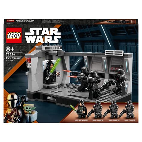 LEGO 75324 Star Wars Dark Trooper Attack Mandalorian Set | Smyths Toys UK