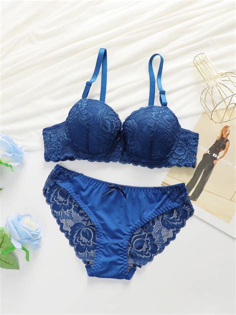 Generic New Sexy Lingerie Set Gather Comfortably Adjustable Lace Underwear Bra Source Walmart
