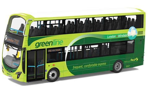 Corgi Om46509b Wright Eclipse Gemini 2 Green Line Coaches Ltd 702