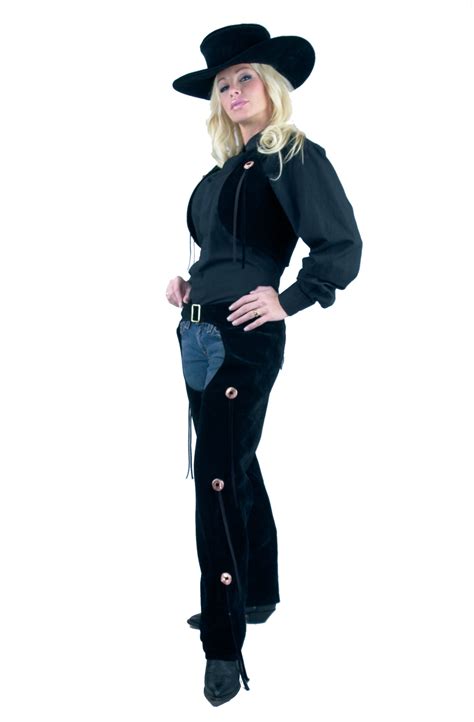 Suede Chaps And Vest Adult Costume