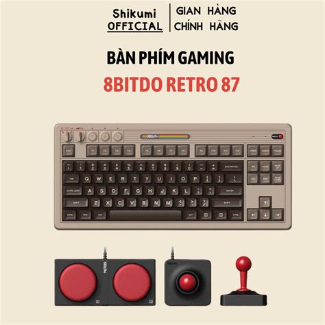 B N Ph M C Bitdo Retro Mechanical Keyboard C Bluetooth G Usb C Hot Swap Aluminum Plate