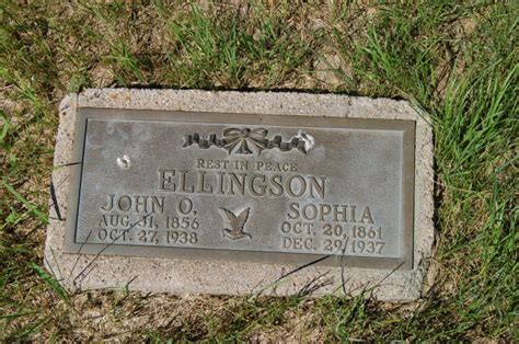 Sophia Scharberg Ellingson Memorial Find A Grave