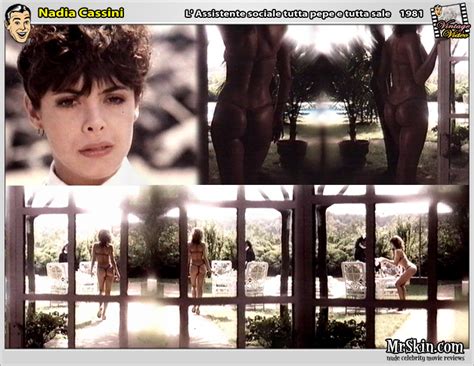Naked Nadia Cassini In L Assistente Sociale Tutta Pepe E Tutta Sale