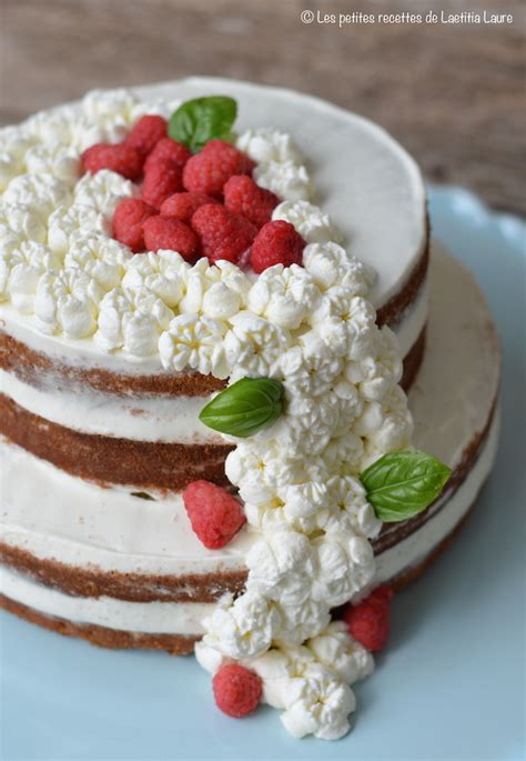 Naked Cake Aux Framboises Lait De Coco Laet S Bake It
