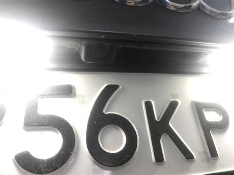 Камера заднего вида — Audi Q7 (1G), 3 л., 2008 года | своими руками ...