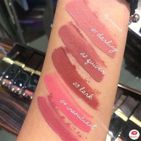 Review Son Kem Tom Ford 01 Darling Màu Hồng Nude Son TomFord