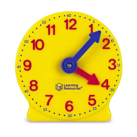 Big Time Geared Mini Clock By Learning Resources Ler3675 Primary Ict