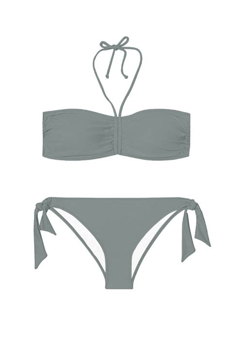 Slipstop Kad N Grey Bikini Strapless