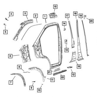 Ram Promaster Cowl Panels Parts Vent Grills Carid