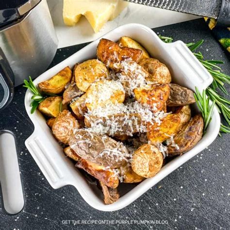 Air Fryer Rosemary Garlic Potatoes Recipe