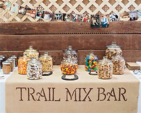 Wedding Trail Mix Bar Wedding Snacks Beach Wedding Favors Wedding