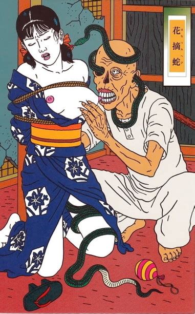 The Macabre Porn Art By Toshio Saeki Shunga Gallery