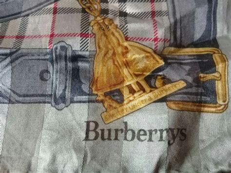 Vintage Burberry Handkerchief Luxury Accessories On Carousell