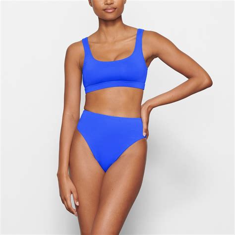 SKIMS Swim Tank Bikini Top Editorialist