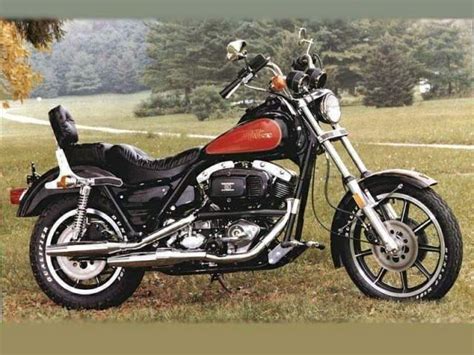 Review Of Harley Davidson 1340 Super Glide II FXR 1982 Pictures Live