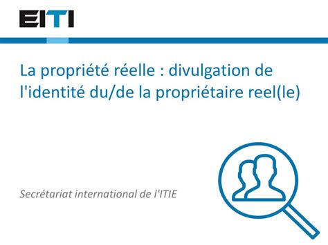 Secrétariat international de l ITIE ppt télécharger