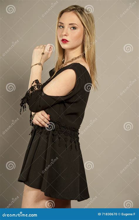 Jeune Blonde Magnifique Photo Stock Image Du Femelle