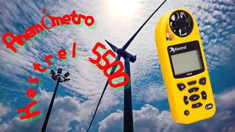 Uso del Anemómetro Kestrel 5500 YouTube